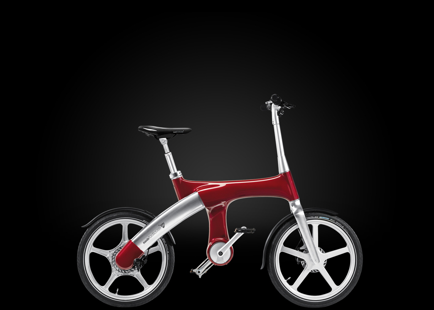 Mondo Footloose Is A Folding E Bike Without Chains 
